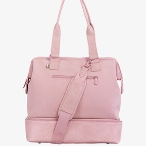 BEIS Atlas Pink Mini Weekender